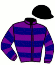 casaque portée par Demuro C. jockey du cheval de course NEROKAS, information pmu ZETURF