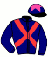 casaque portée par Guyon M. jockey du cheval de course TREMENDOUS MACHINE, information pmu ZETURF