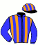 casaque portée par Santiago Mlle D. jockey du cheval de course SILVERSTONE, information pmu ZETURF