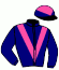casaque portée par Piccone T. jockey du cheval de course KETAMINE BAILLY, information pmu ZETURF