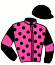 casaque portée par Velon Mlle M. jockey du cheval de course PIONEER LIFE, information pmu ZETURF