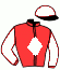 casaque portée par Demuro C. jockey du cheval de course OCEAN VISION, information pmu ZETURF