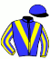 casaque portée par Demuro C. jockey du cheval de course JOYCE GALESTE, information pmu ZETURF