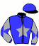 casaque portée par Pouchin A. jockey du cheval de course KARIOITAHI, information pmu ZETURF casaque portée par Pouchin A. jockey du cheval de course KARIOITAHI, information pmu ZETURF