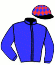 casaque portée par Hardouin E. jockey du cheval de course KALI JEM, information pmu ZETURF