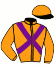 casaque portée par Valle Skar Mlle F. jockey du cheval de course STABAT MATER, information pmu ZETURF casaque portée par Valle Skar Mlle F. jockey du cheval de course STABAT MATER, information pmu ZETURF