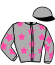 casaque portée par Maillot S. jockey du cheval de course MOMOUR, information pmu ZETURF casaque portée par Maillot S. jockey du cheval de course MOMOUR, information pmu ZETURF