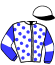casaque portée par Valle Ric. N. jockey du cheval de course TAMMANI, information pmu ZETURF casaque portée par Valle Ric. N. jockey du cheval de course TAMMANI, information pmu ZETURF