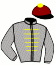 casaque portée par Carboni Luc. jockey du cheval de course AMERA, information pmu ZETURF