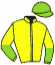 casaque portée par Demuro C. jockey du cheval de course ALROUCHA, information pmu ZETURF