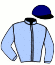 casaque portée par Journiac H. jockey du cheval de course DARIHANNA, information pmu ZETURF