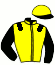 casaque portée par Piccone T. jockey du cheval de course WITHERING, information pmu ZETURF