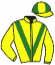 casaque portée par Nicco Mlle A. jockey du cheval de course DOMIZIA SWEETY, information pmu ZETURF