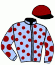 casaque portée par Nicoleau J. jockey du cheval de course ABELARD F, information pmu ZETURF casaque portée par Nicoleau J. jockey du cheval de course ABELARD F, information pmu ZETURF