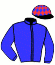 casaque portée par Hardouin E. jockey du cheval de course PRINCE A RIO, information pmu ZETURF