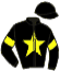 casaque portée par Non Partant jockey du cheval de course APRES LA GUERRE, information pmu ZETURF