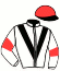 casaque portée par Bachelot T. jockey du cheval de course WAYNE, information pmu ZETURF
