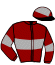 casaque portée par Lecoeuvre C. jockey du cheval de course COVADONGA, information pmu ZETURF