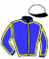 casaque portée par Santiago Mlle D. jockey du cheval de course MR SLICKER, information pmu ZETURF