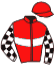 casaque portée par Lemaitre A. jockey du cheval de course ALREHB, information pmu ZETURF
