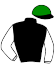 casaque portée par Crastus A. jockey du cheval de course CI MER, information pmu ZETURF
