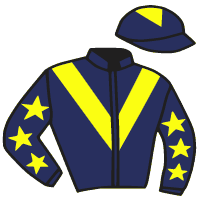casaque portée par Lemaitre A. jockey du cheval de course RARIFIED, information pmu ZETURF
