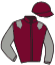 casaque portée par Demuro C. jockey du cheval de course AGUALETO, information pmu ZETURF