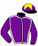 casaque portée par Belmont Cés. jockey du cheval de course ASPHODELE MIA, information pmu ZETURF