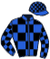 casaque portée par Trullier T. jockey du cheval de course THE CHOSEN ONE, information pmu ZETURF