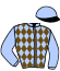 casaque portée par Madamet A. jockey du cheval de course SANTAO, information pmu ZETURF casaque portée par Madamet A. jockey du cheval de course SANTAO, information pmu ZETURF