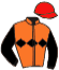 casaque portée par Buick Wil. T. jockey du cheval de course MONDO MAN, information pmu ZETURF