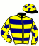 casaque portée par Lenglart Mlle L. jockey du cheval de course VALENTINO, information pmu ZETURF casaque portée par Lenglart Mlle L. jockey du cheval de course VALENTINO, information pmu ZETURF