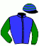 casaque portée par Nomis L. jockey du cheval de course PERTUSATO, information pmu ZETURF