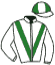 casaque portée par Hardouin E. jockey du cheval de course IMPITOYABLE, information pmu ZETURF casaque portée par Hardouin E. jockey du cheval de course IMPITOYABLE, information pmu ZETURF