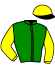 casaque portée par Mangione R. jockey du cheval de course ROSALITA, information pmu ZETURF