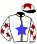 casaque portée par Favriaux Mal. jockey du cheval de course ATTO DI FEDE, information pmu ZETURF