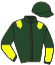 casaque portée par Bachelot T. jockey du cheval de course ORION ROCK, information pmu ZETURF casaque portée par Bachelot T. jockey du cheval de course ORION ROCK, information pmu ZETURF