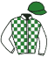 casaque portée par Chavez Elione H. jockey du cheval de course APHELIOS, information pmu ZETURF casaque portée par Chavez Elione H. jockey du cheval de course APHELIOS, information pmu ZETURF