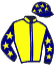 casaque portée par Trolley De Prevaux G. jockey du cheval de course SURREY NOIR, information pmu ZETURF casaque portée par Trolley De Prevaux G. jockey du cheval de course SURREY NOIR, information pmu ZETURF