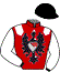 casaque portée par Mangione R. jockey du cheval de course ROSETTA STONE, information pmu ZETURF casaque portée par Mangione R. jockey du cheval de course ROSETTA STONE, information pmu ZETURF