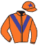 casaque portée par Piccone T. jockey du cheval de course NASDAQ, information pmu ZETURF casaque portée par Piccone T. jockey du cheval de course NASDAQ, information pmu ZETURF