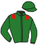 casaque portée par Barzalona M. jockey du cheval de course MIDAK, information pmu ZETURF