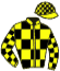 casaque portée par Breux S. jockey du cheval de course PORTREATH, information pmu ZETURF