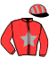 casaque portée par Touchard F. jockey du cheval de course FILOU D'ARQUENAY (FR), information pmu ZETURF