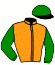 casaque portée par Megissier C. jockey du cheval de course DASSERO (FR), information pmu ZETURF