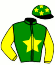 casaque portée par Houel G. jockey du cheval de course HOTMAIL (FR), information pmu ZETURF