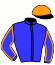 casaque portée par Lagadeuc F. jockey du cheval de course ISSALIO (FR), information pmu ZETURF