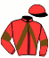 casaque portée par Collette A. jockey du cheval de course FAKIR DE L'AULNE (FR), information pmu ZETURF