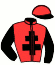 casaque portée par Verva M. jockey du cheval de course COUCOU J'ARRIVE, information pmu ZETURF