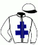 casaque portée par Melanger D. jockey du cheval de course EL CONDOR PILLIERE, information pmu ZETURF